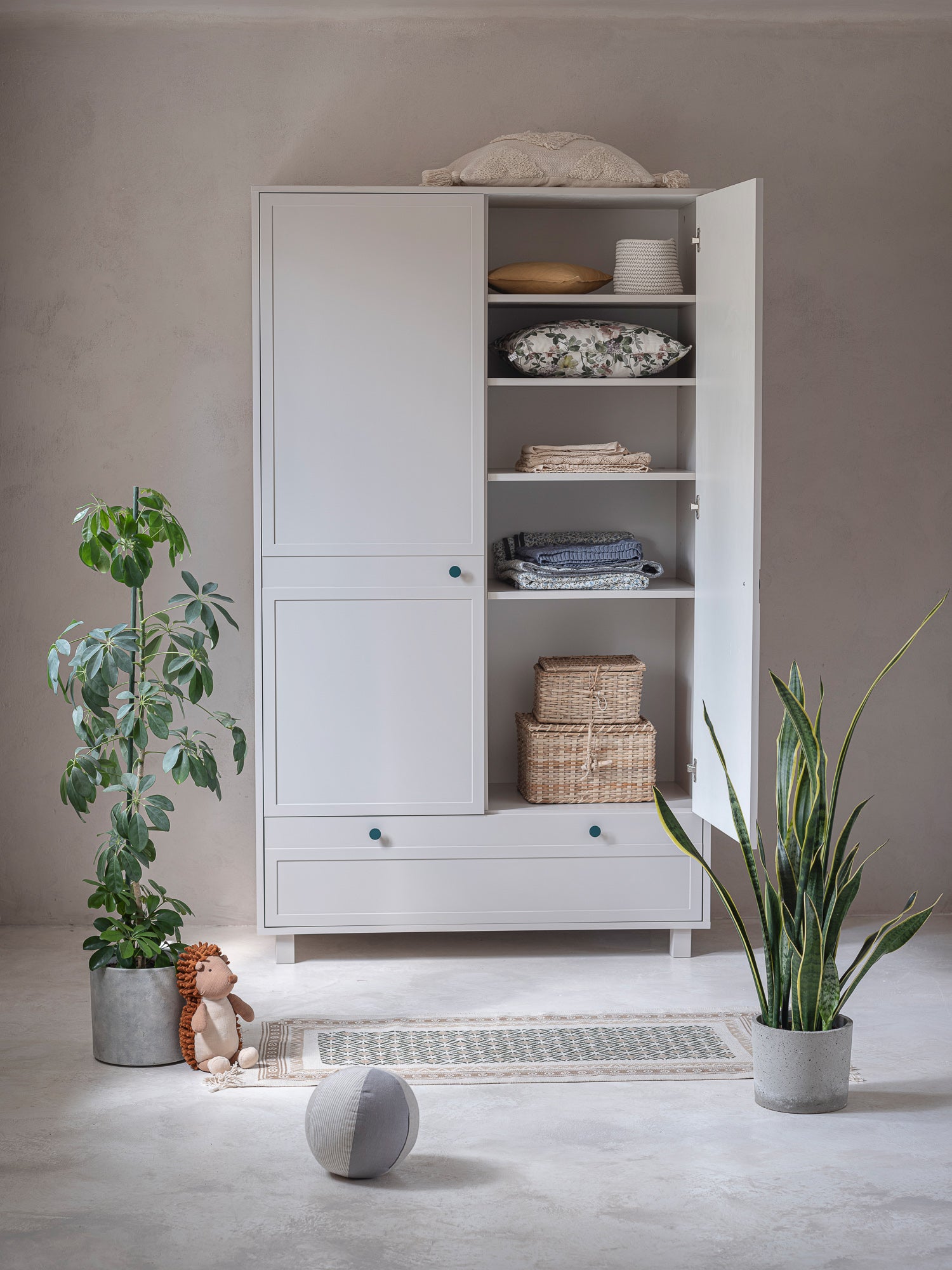Wood Luck - Kleiderschrank Vintage cashmere