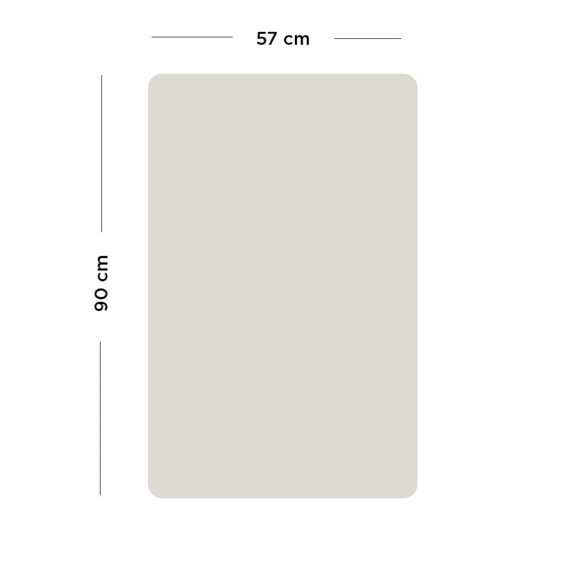 Ferflex - Magnettafel eckig beige 57x90cm