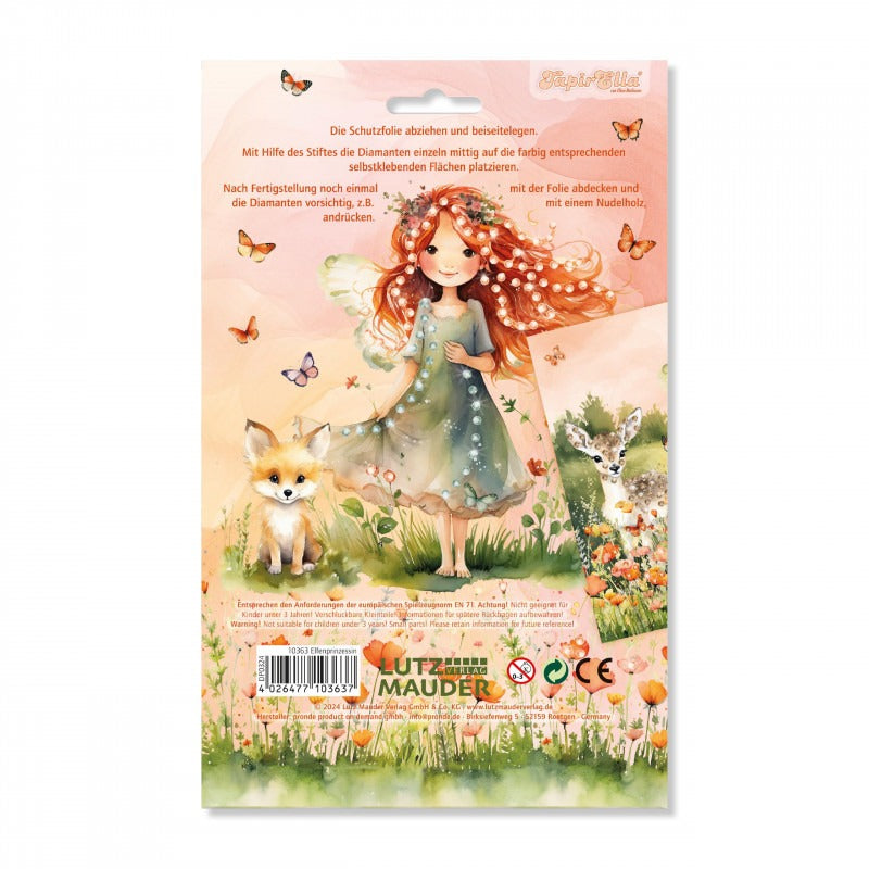 TapirElla - Diamantbild Elfenprinzessin