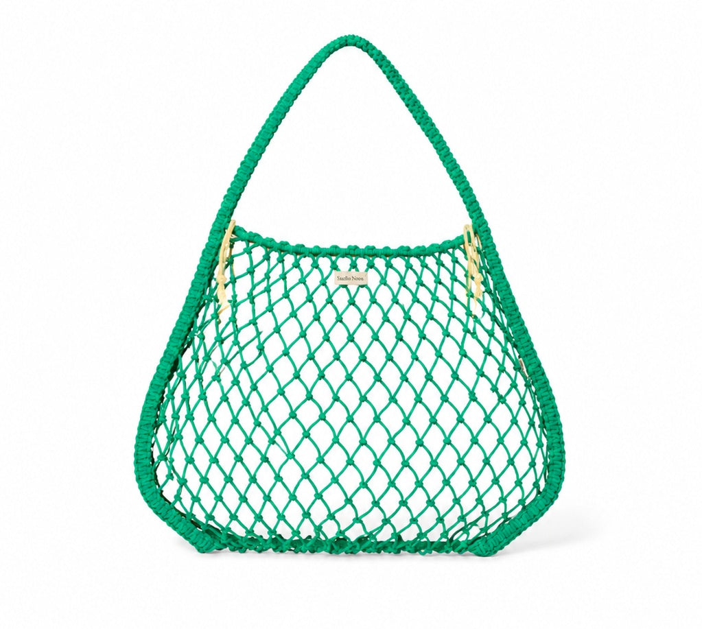 Studio Noos - Tasche Groß Macrame Grün