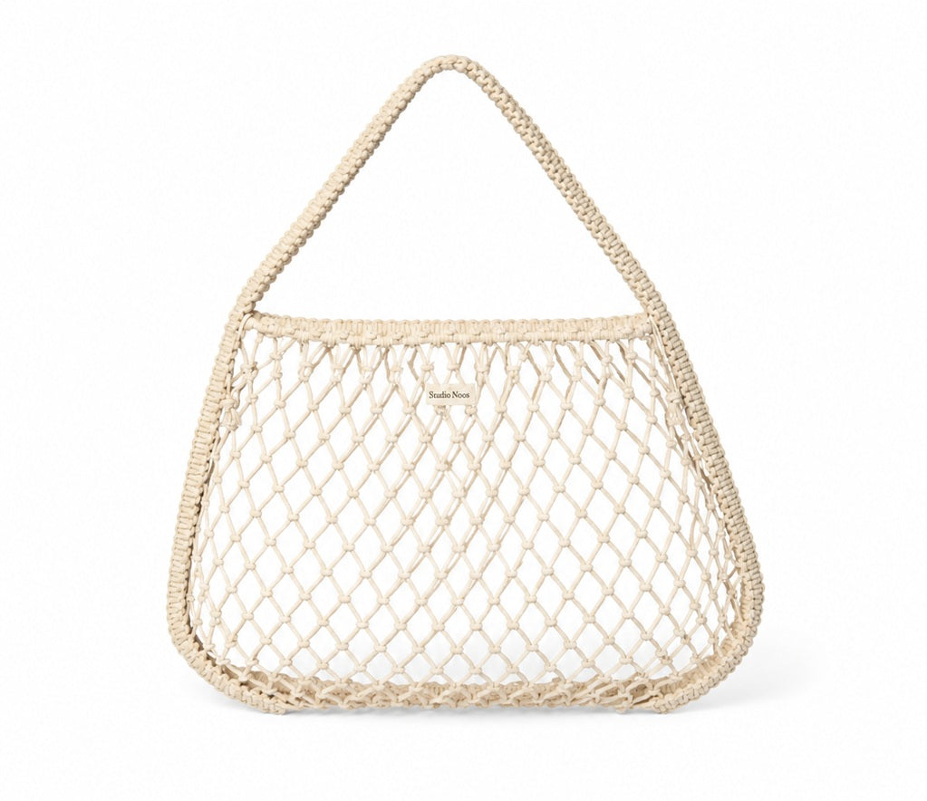 Studio Noos - Tasche Groß Macrame Natur