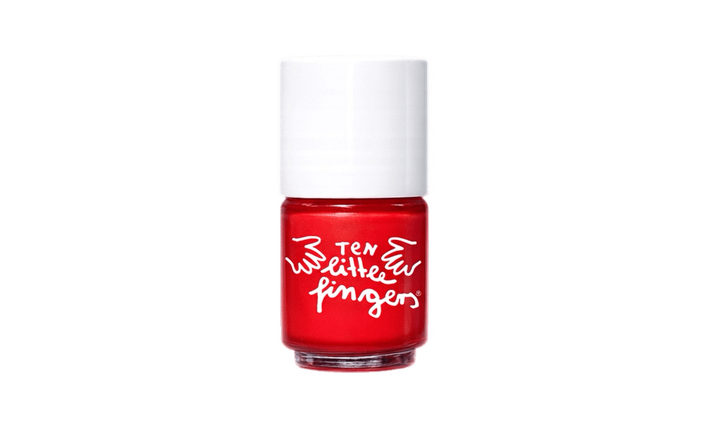 ten little fingers - Kindernagellack wasserlöslich zauberrot