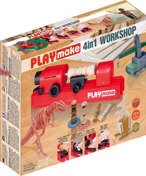 The cool tool - Multifunktionswerkzeug PLAYmake 4in1 Workshop Vorführmodell