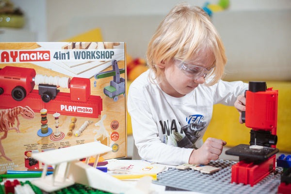 The cool tool - Multifunktionswerkzeug PLAYmake 4in1 Workshop