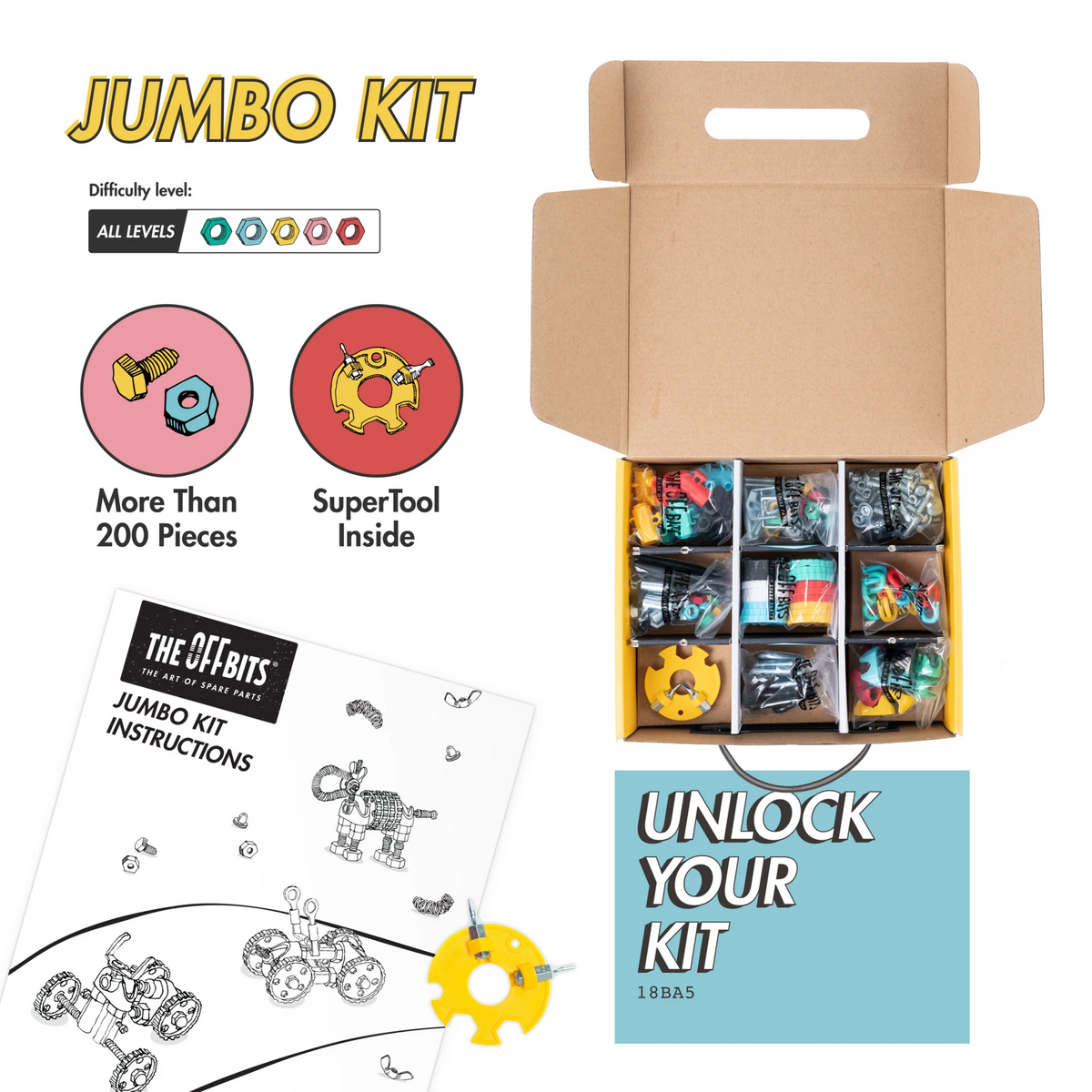 TheOffBits - Konstruktionsset Jumbo Kit