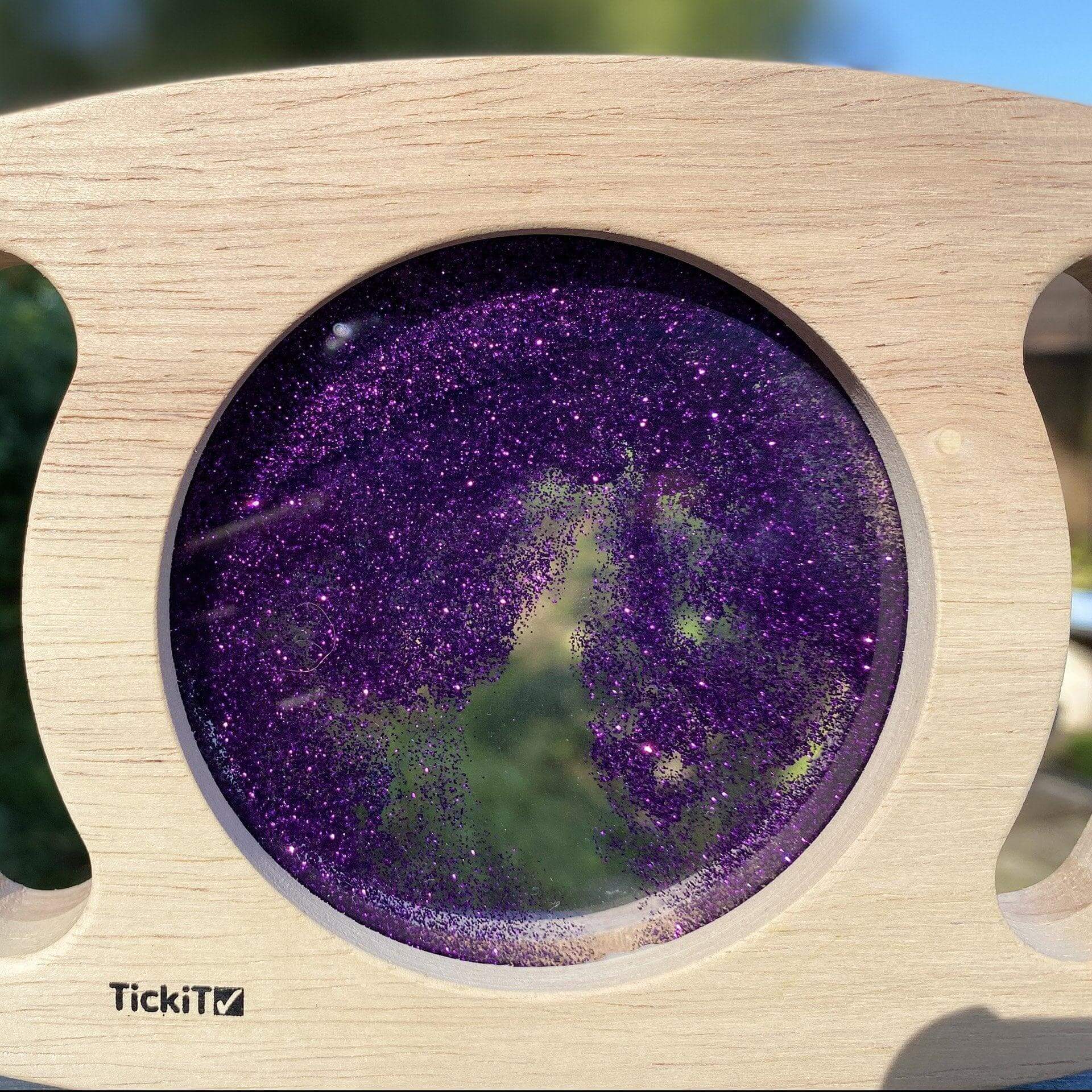 tickit - Easy Hold Glitzertafel Purple