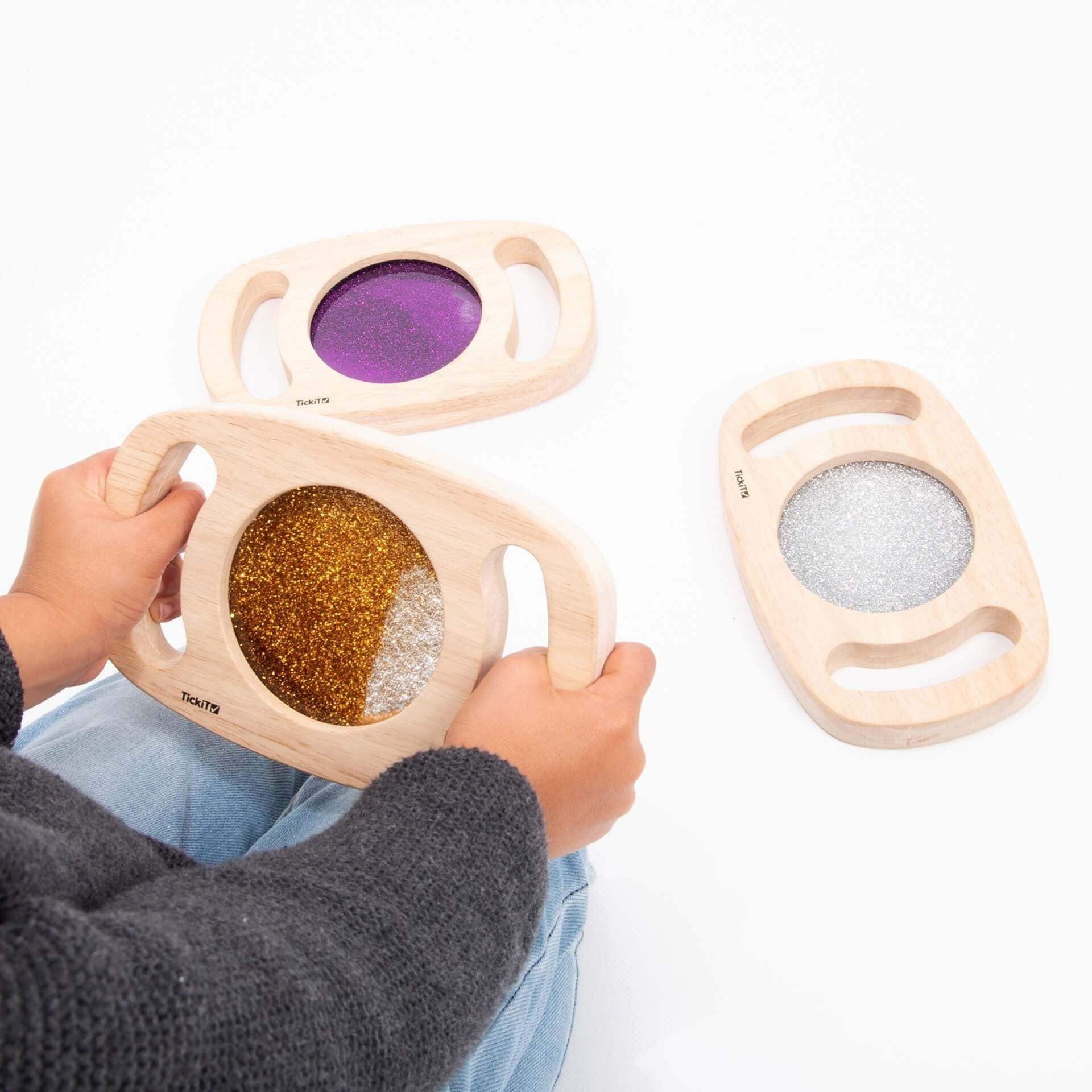 tickit - Easy Hold Glitzertafel Silver