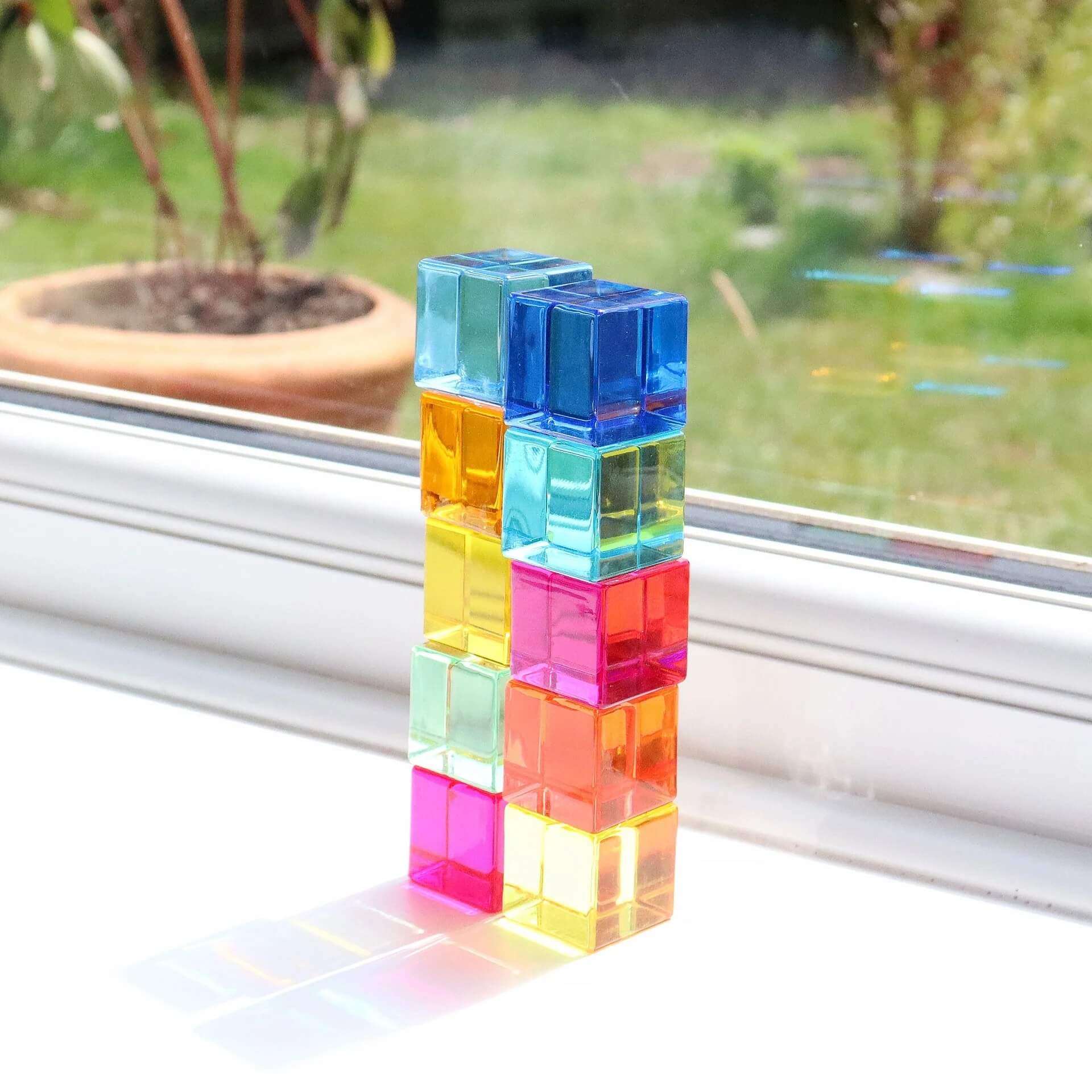 tickit - Transparente Acrylwürfel 10 St.