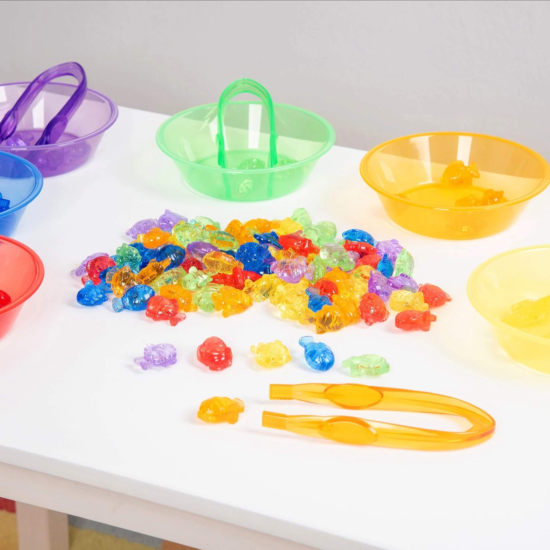 tickit - Transparente Farbfische 120stk.