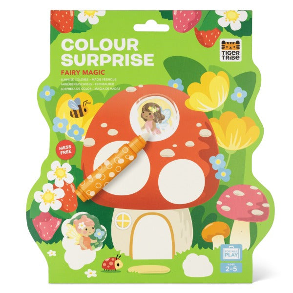 Tiger Tribe - Malbuch: Color Surprise Fairy