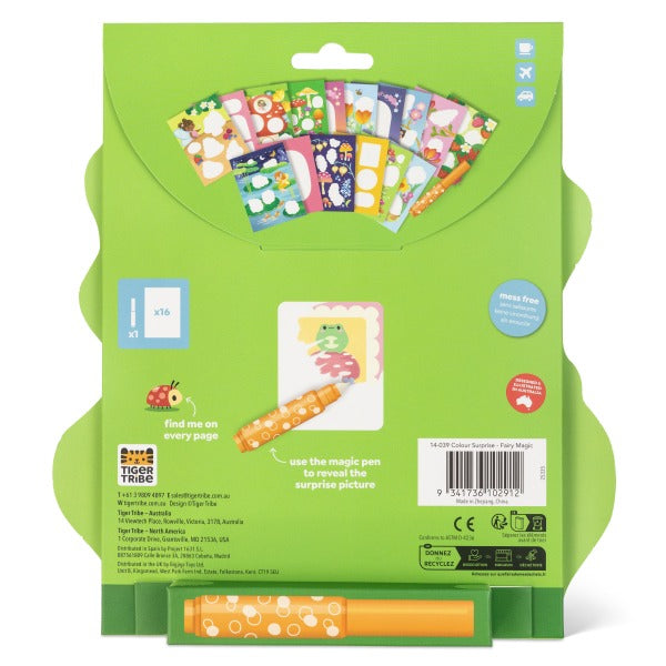 Tiger Tribe - Malbuch: Color Surprise Fairy