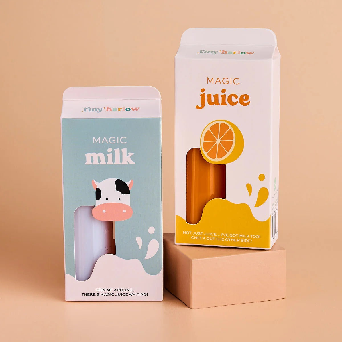 tiny harlow - Puppenzubehör Zauberflaschenset Milch und Saft