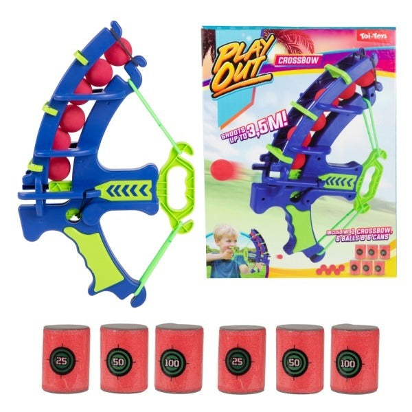 Toi-Toys - Armbrust Schaumstoffball mit Ziel