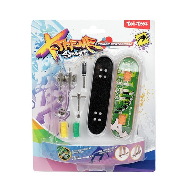 Toi-Toys - Fingerskateboard mit extra Radsatz