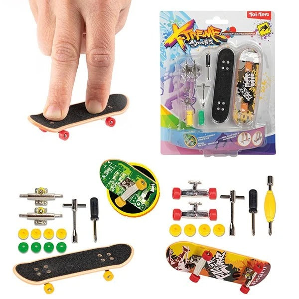 Toi-Toys - Fingerskateboard mit extra Radsatz