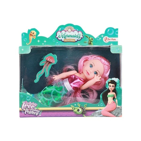 Toi-Toys - Meerjungfrau Puppe "Dream Hair" 11cm