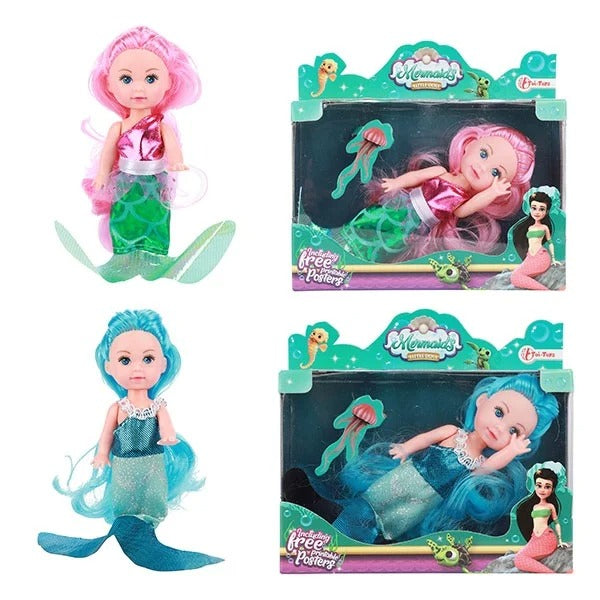 Toi-Toys - Meerjungfrau Puppe "Dream Hair" 11cm