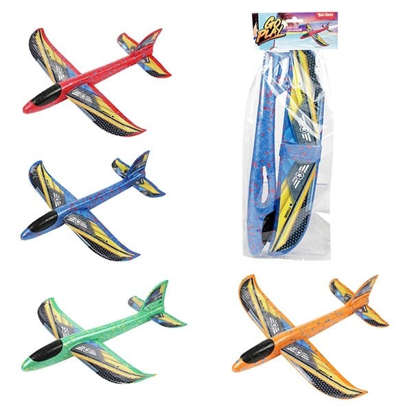 Toi-Toys - Schaumstoff-Flugzeug 36cm