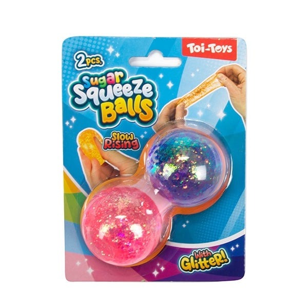 Toi-Toys - Stretchy Glitzer Ball 2 Minis
