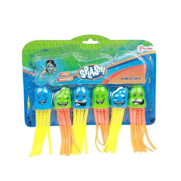 Toi-Toys -  SPLASH Tauchkraken 6er-Set