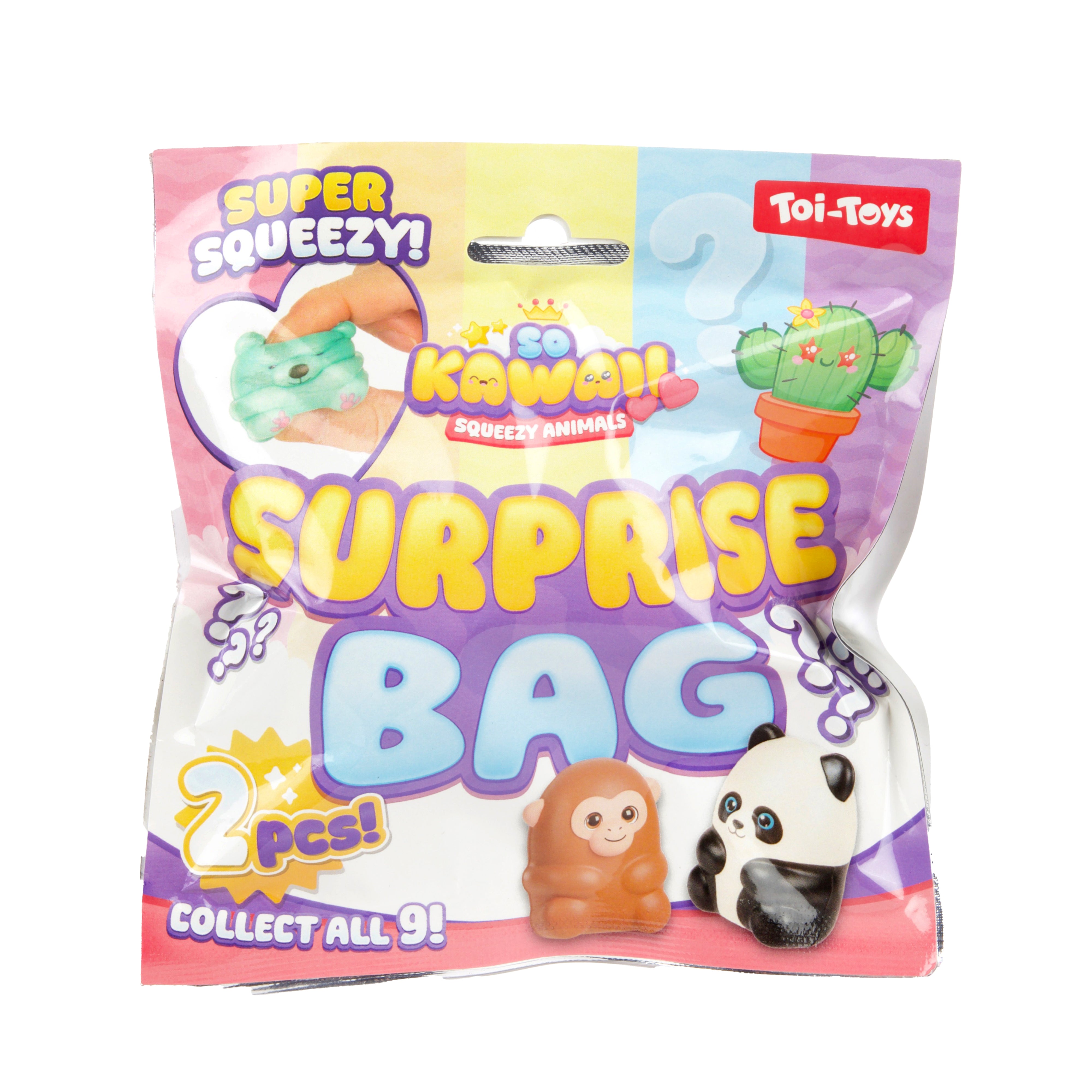 Toi-Toys - SO KAWAII Überraschungstüte Squishy 2er