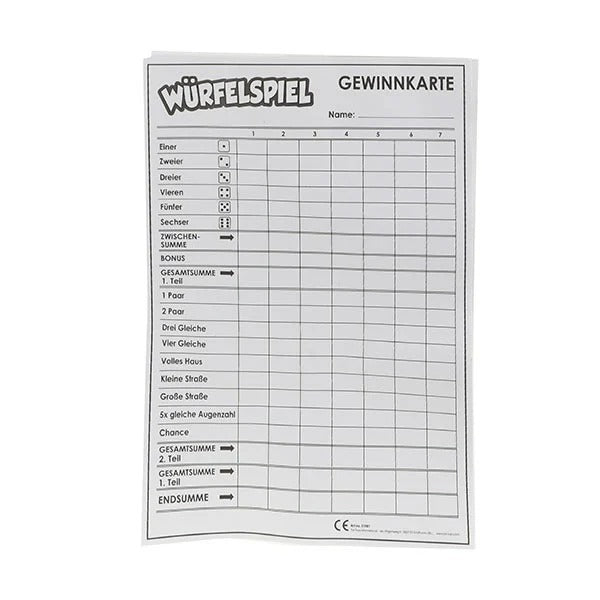 Toi-Toys -  XXL Würfelspiel
