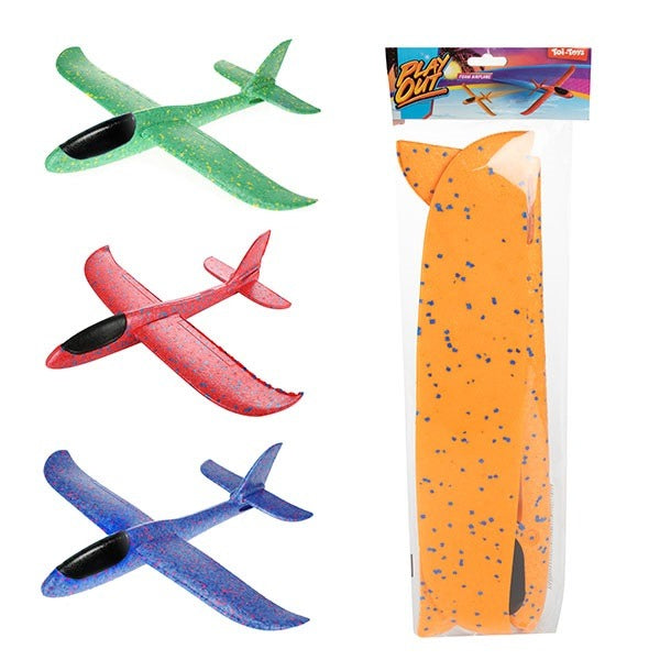 Toi-Toys - Schaumstoffflugzeug XXL 45cm