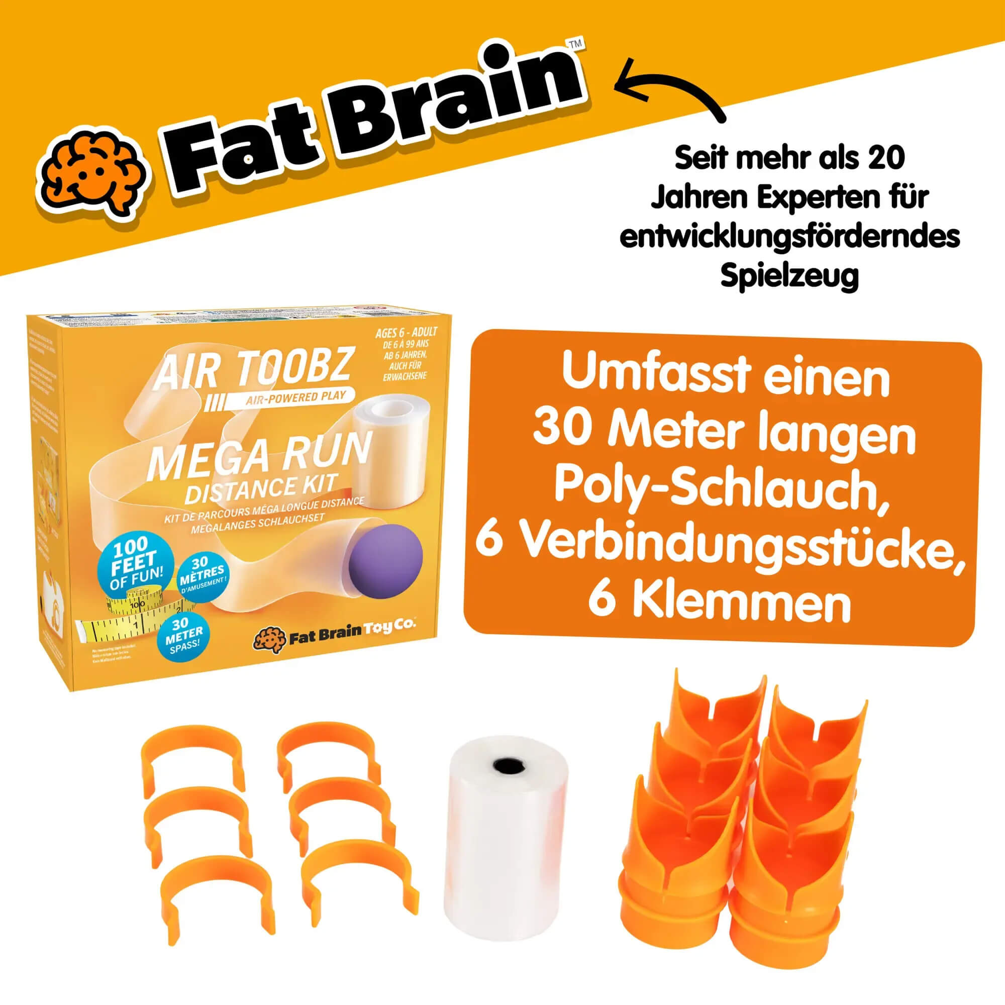 TOMY - Air Toobz Zubehör Mega Run Schlauchfolie