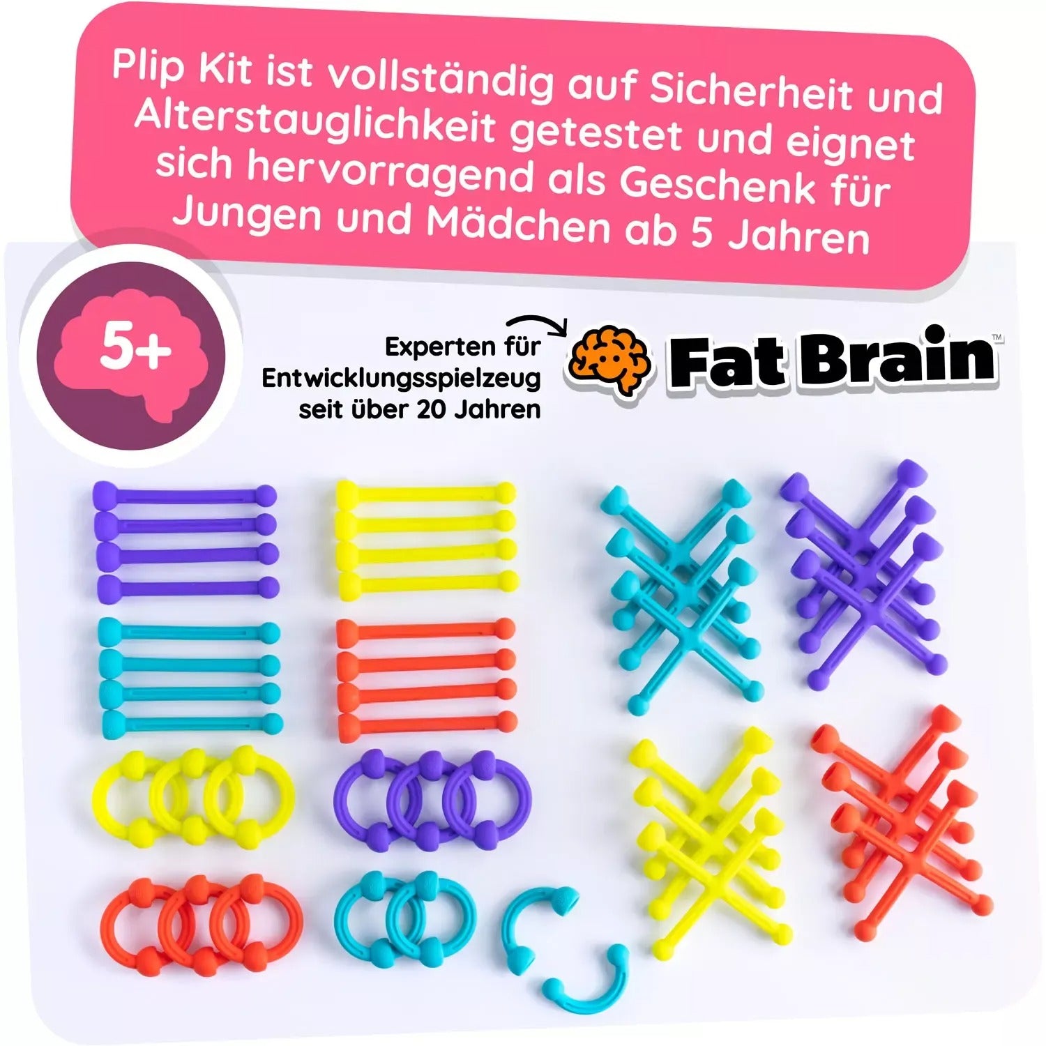 TOMY - Steckspielzeug Plip Kit