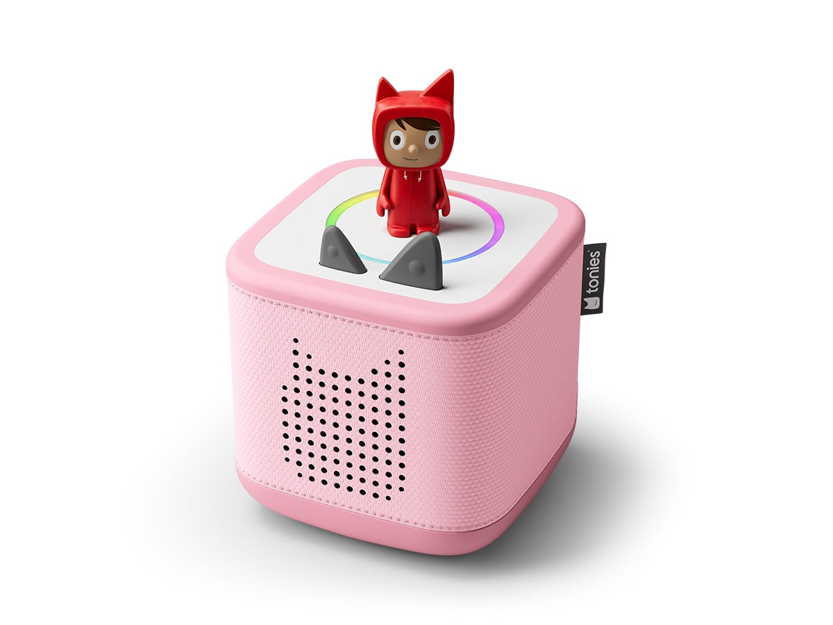 tonies - Toniebox 2 Rosa Starter Set Kreativ-Tonie Rot
