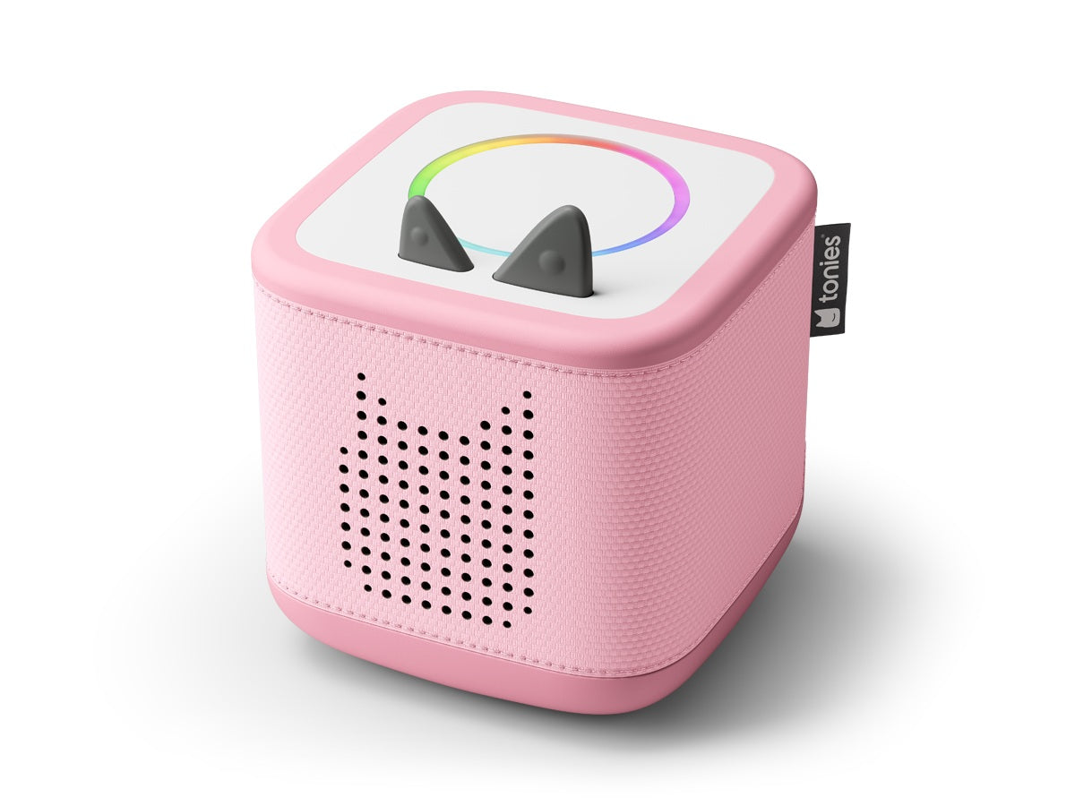 tonies - Toniebox 2 Rosa Starter Set Kreativ-Tonie Rot