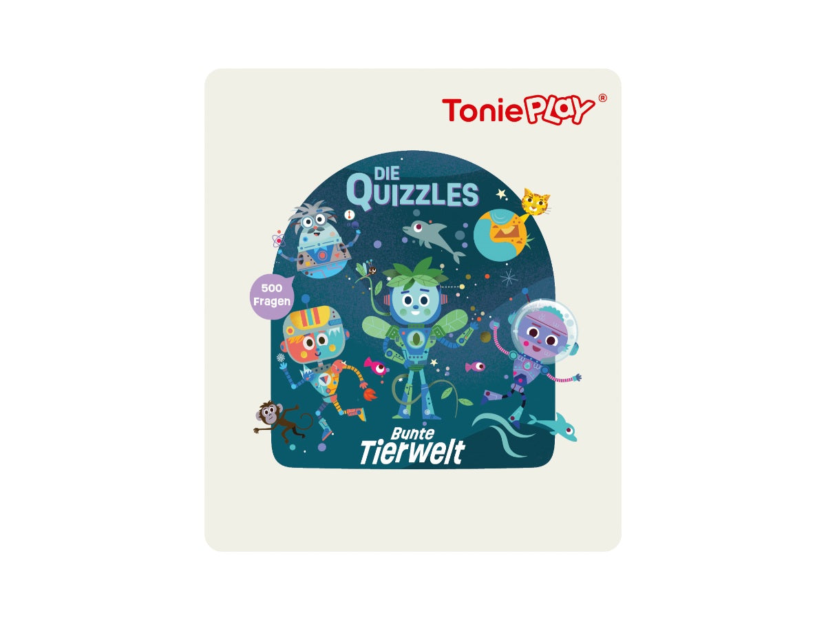 tonies - Tonieplay Game S: Die Quizzles: Bunte Tierwelt