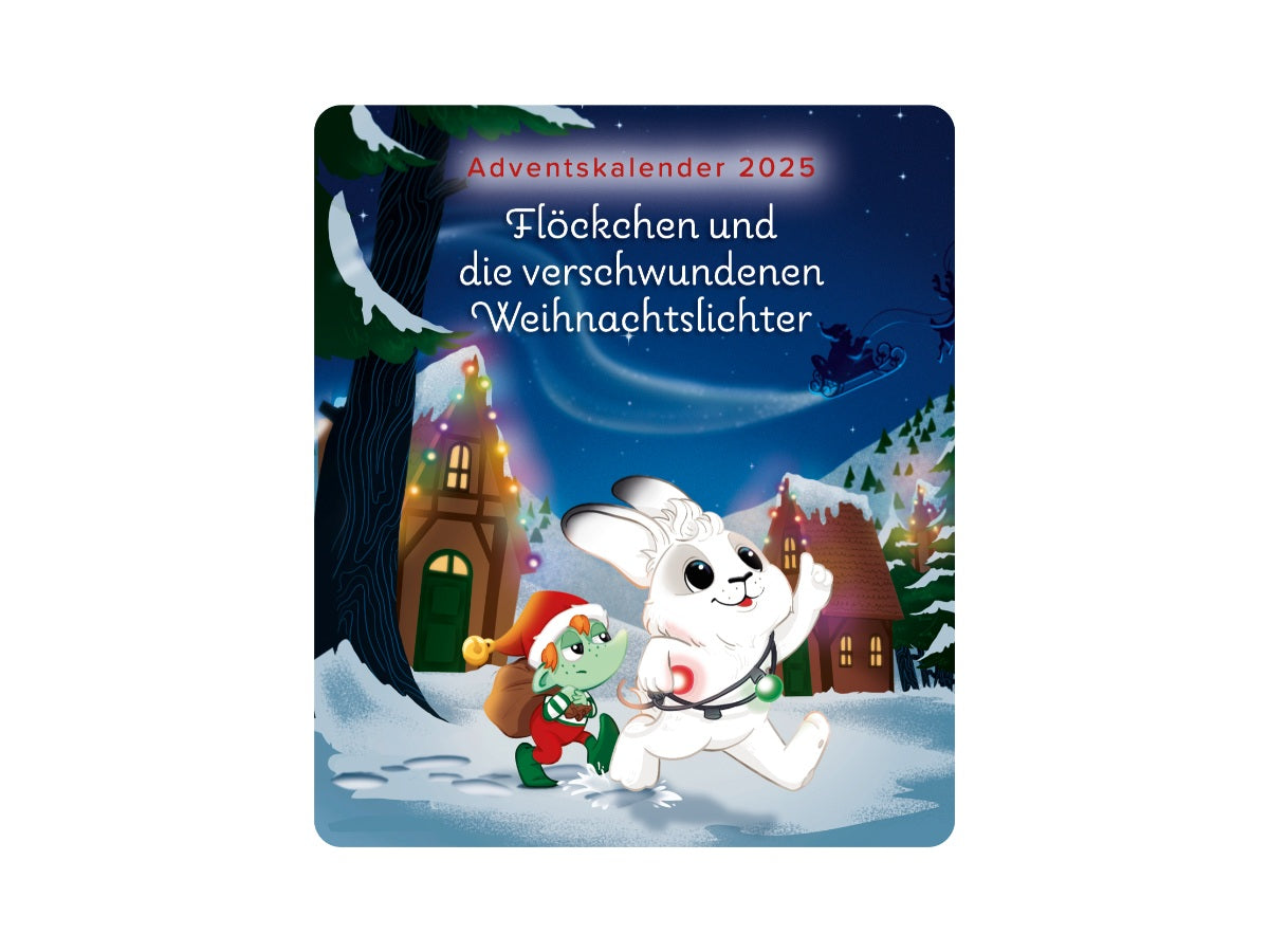tonies - Adventskalender 2025 - Flöckchen und die verschwundenen Weihnachtslichter