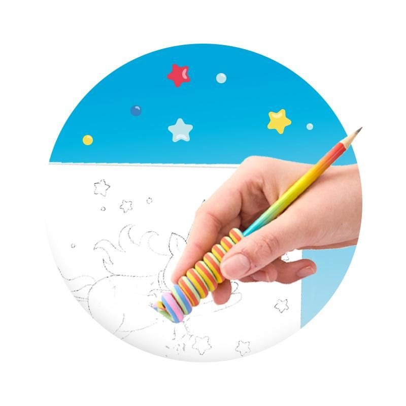 Trendhaus - RAINBOW POWER Bleistift & Radierer Lollipop