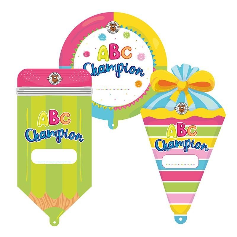 Trendhaus - ABC CHAMPIONS Folienballons