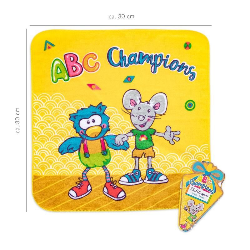 Trendhaus - ABC CHAMPIONS Magic Towel Mal-Lappen