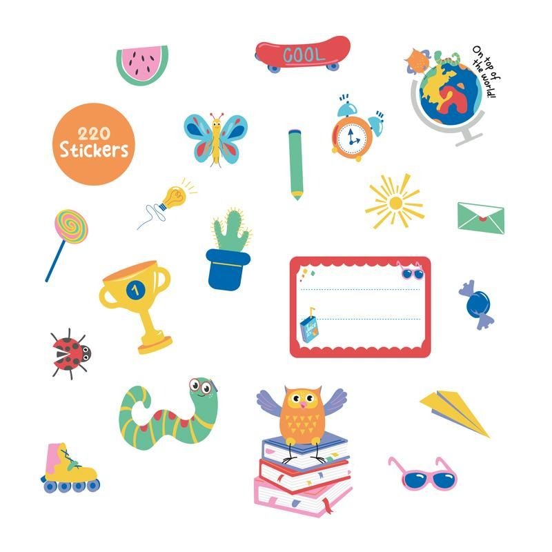 Trendhaus - ABC CHAMPIONS Stickerrolle