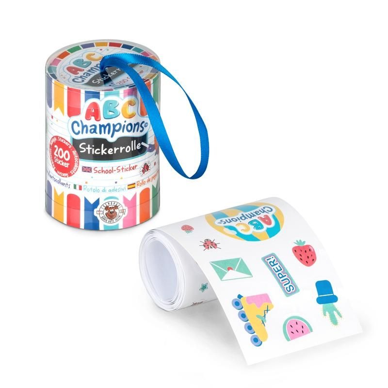 Trendhaus - ABC CHAMPIONS Stickerrolle