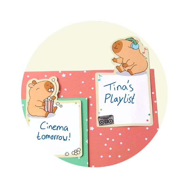 Trendhaus -  Happy Life Capybara Happy Notes