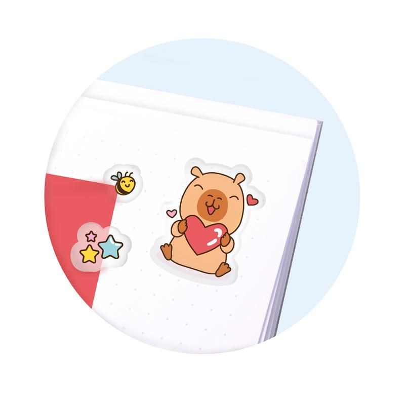 Trendhaus - Happy Life Capybara Sticker-Set