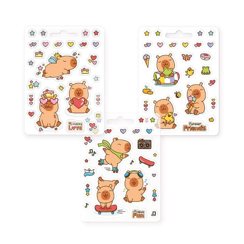 Trendhaus - Happy Life Capybara Sticker-Set