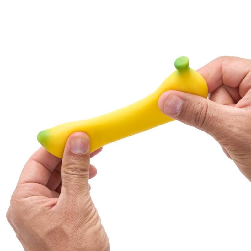 Trendhaus - Fidget: Stetchy-Sand-Banane