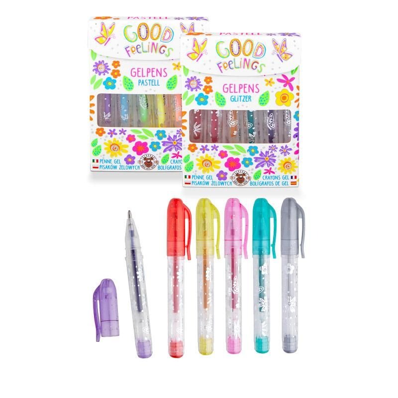 Trendhaus - GOOD FEELINGS Mini-Gelstifte im 6er-Etui