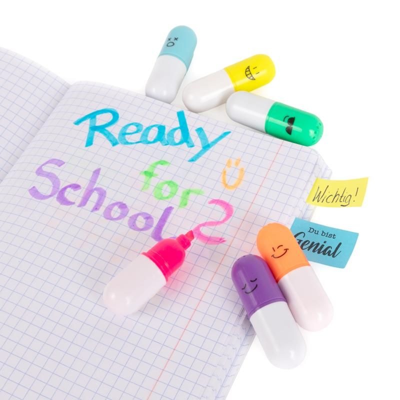 Trendhaus - ALLES FÜR DIE SCHULE Happy Highlighter