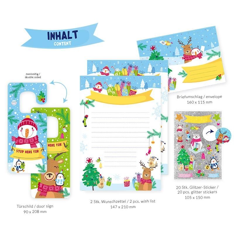 Trendhaus - MAGIC MOMENTS Wunschzettel Kreativ-Set