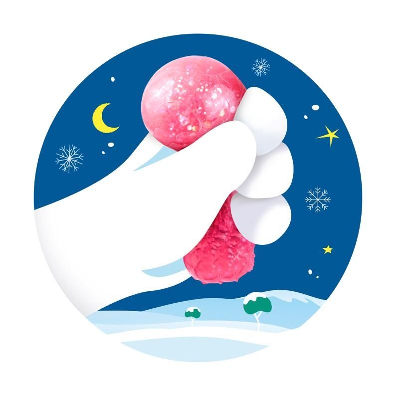 Trendhaus - MAGIC MOMENTS Squeeze Glitzer-Ball