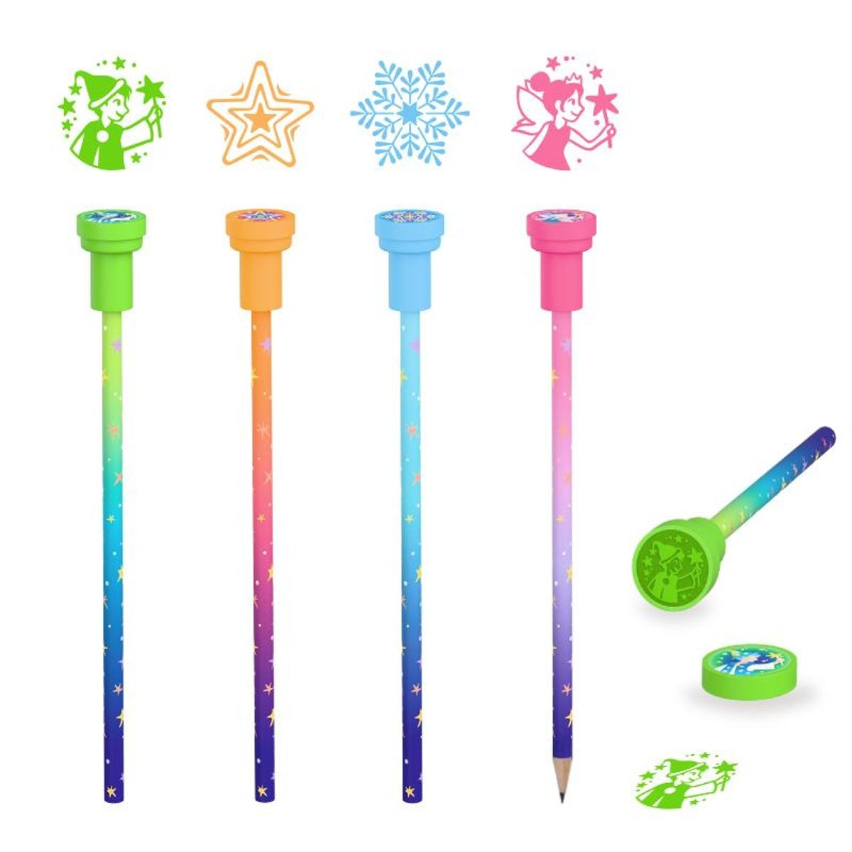 Trendhaus - MAKE A WISH Bleistift mit Stempel