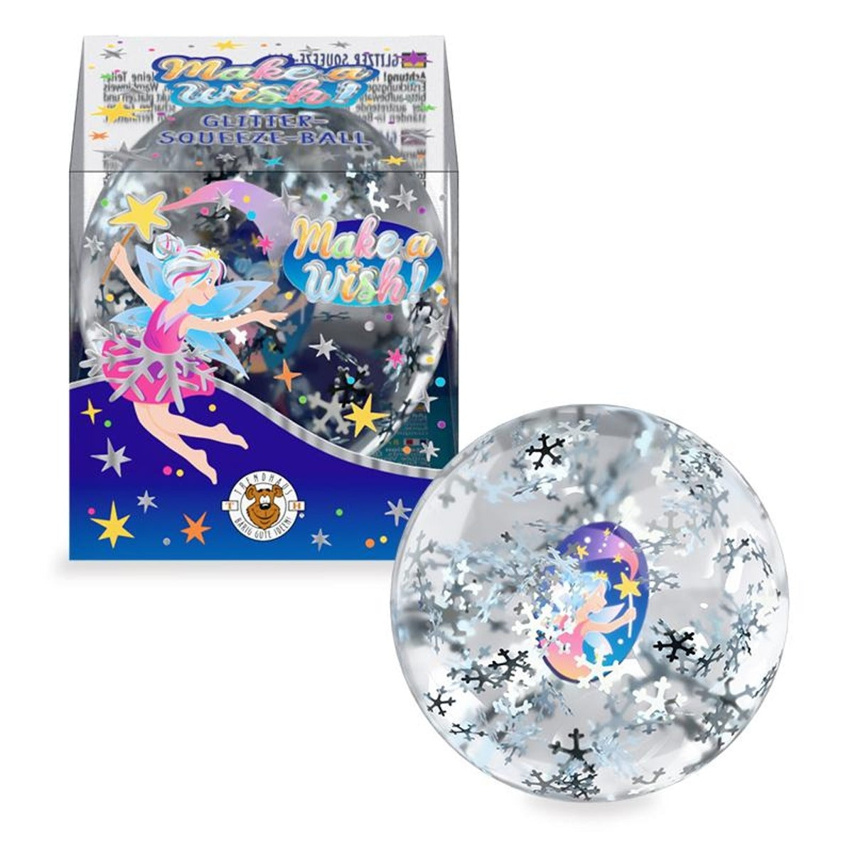 Trendhaus -  MAKE A WISH Glitzer-Squeeze-Ball
