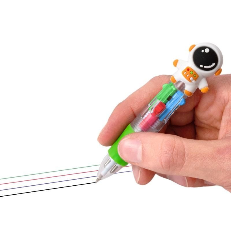 Trendhaus - SPACE ADVENTURE Mehrfarbenkuli mit Topper