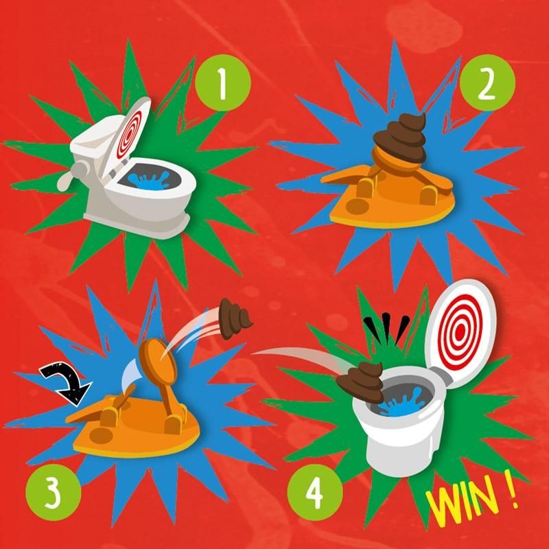 Trendhaus - PRANK BOX Katapult-Klo-Spiel